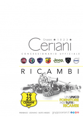 Nuova Brochure Ceriani 360