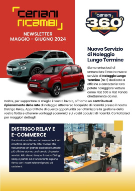 News Maggio - Giugno 2024