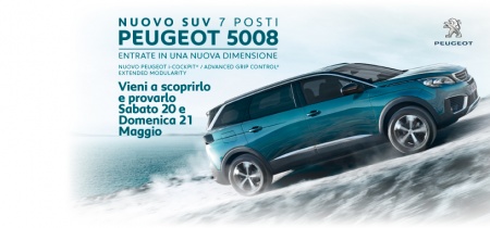Nuovo Suv Peugeot 5008