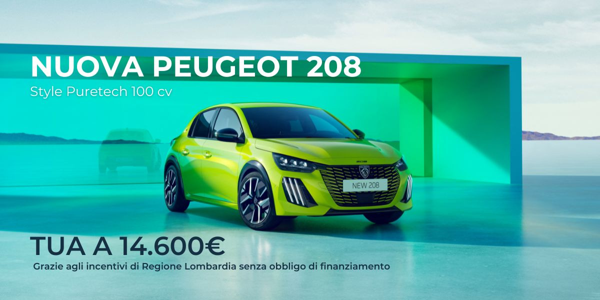 Nuova Peugeot 208