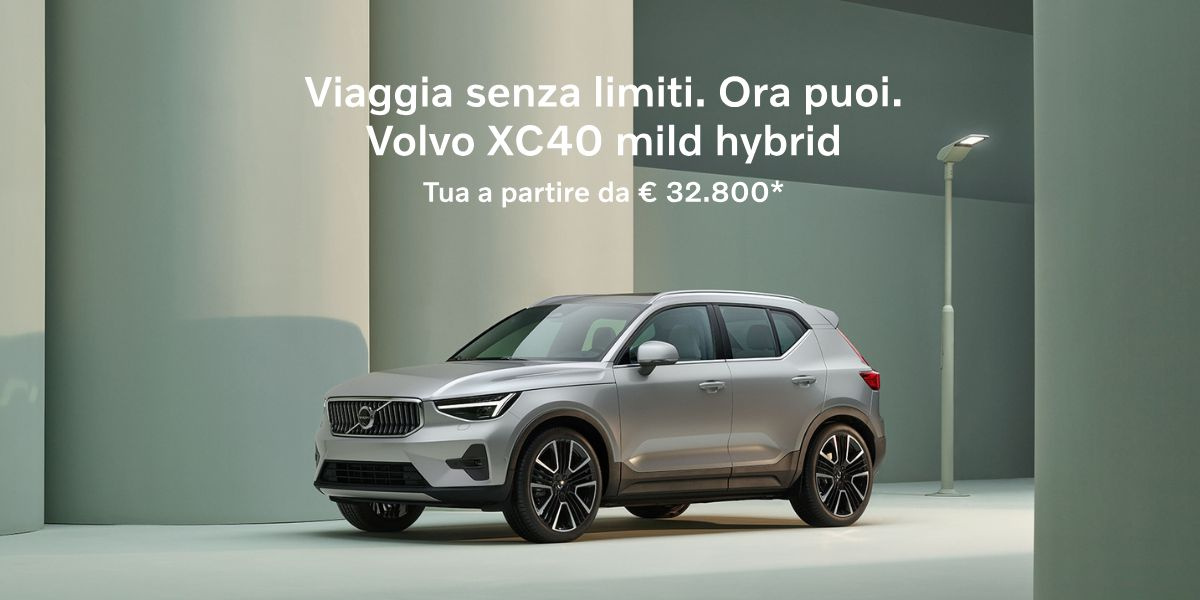 Volvo XC40 da 32.800€