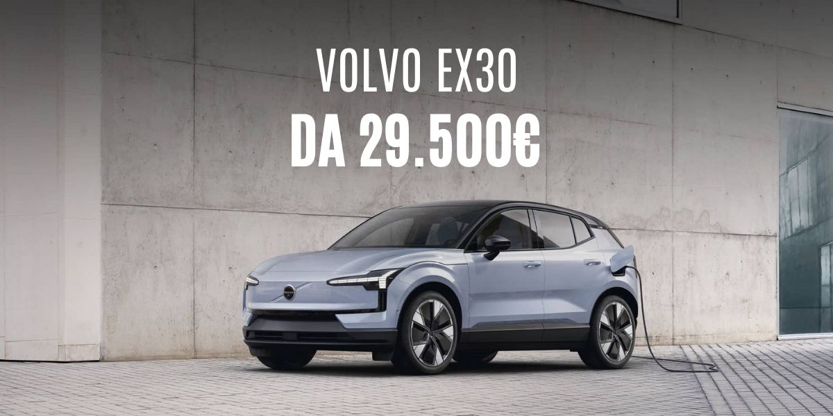 Volvo EX30 da 29.500€